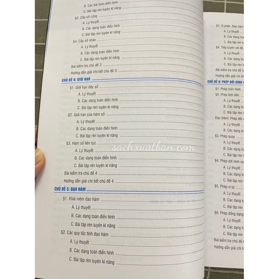 Sách Công Phá Toán 2 - Lớp 11