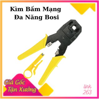KÌM BẤM MẠNG VÀNG BOSI-Bảo Hành 6 Tháng