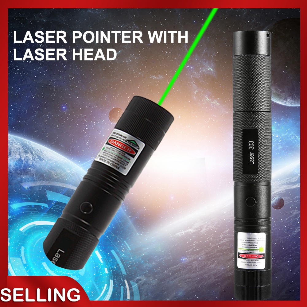 Bút chiếu tia Laser xanh 532nm 303 có thể điều chỉnh