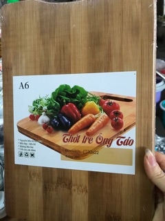 Thớt tre ông táo