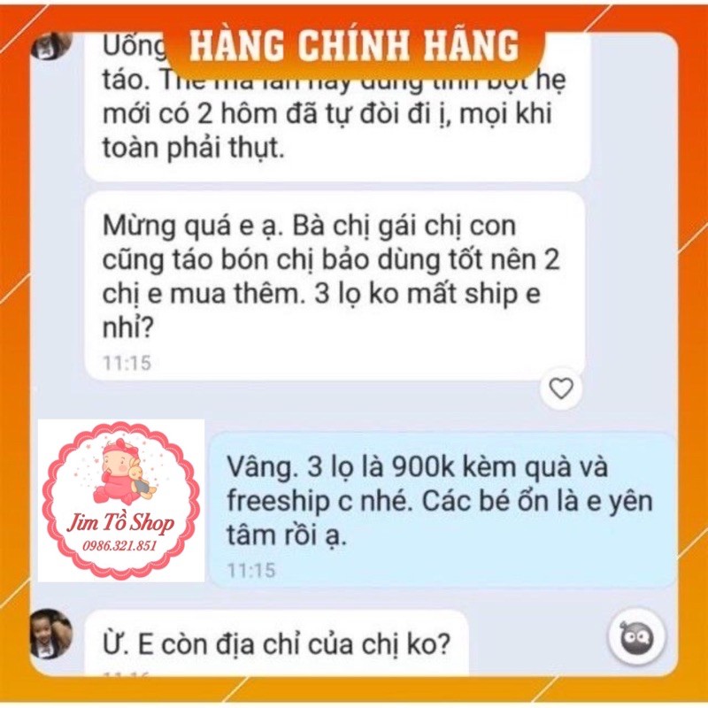 [100% Hết Táo Bón] Tinh bột hẹ Heta Q chính hãng/ tinh bột hẹ hỗ trợ táo bón, biếng ăn ở trẻ nhỏ và người lớn