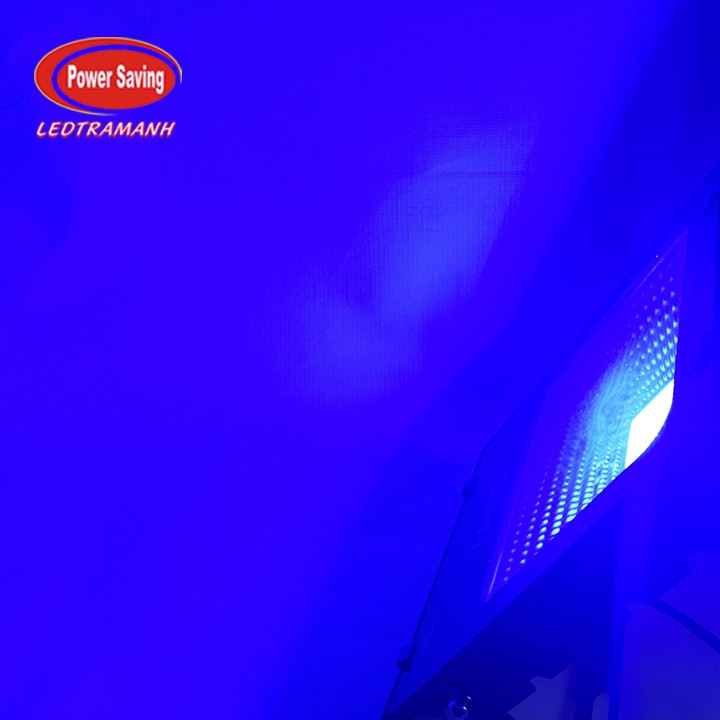 Đèn pha led 50w 5054 chip Cob màu xanh dương