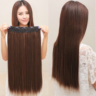 TÓC GIẢ KẸP THẲNG 5 PHÍM (50 CM)