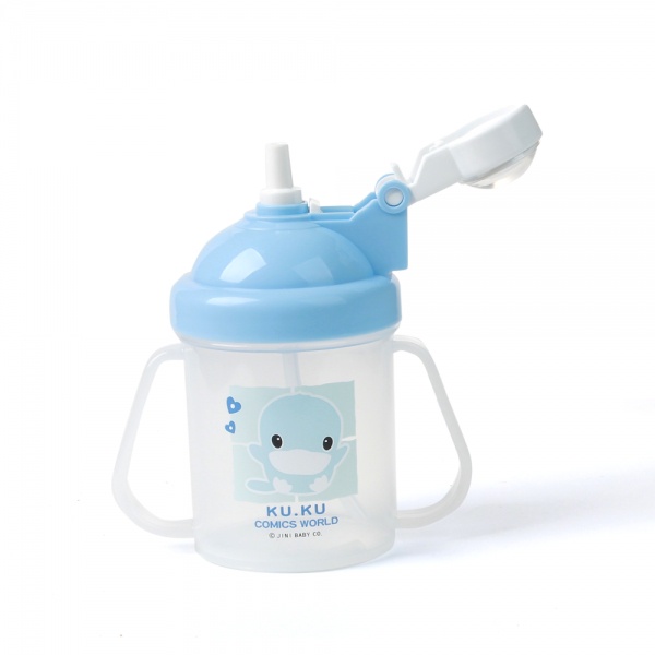 Bình tập uống nước có ống hút KU.KU Duckbill KU5321 250ml