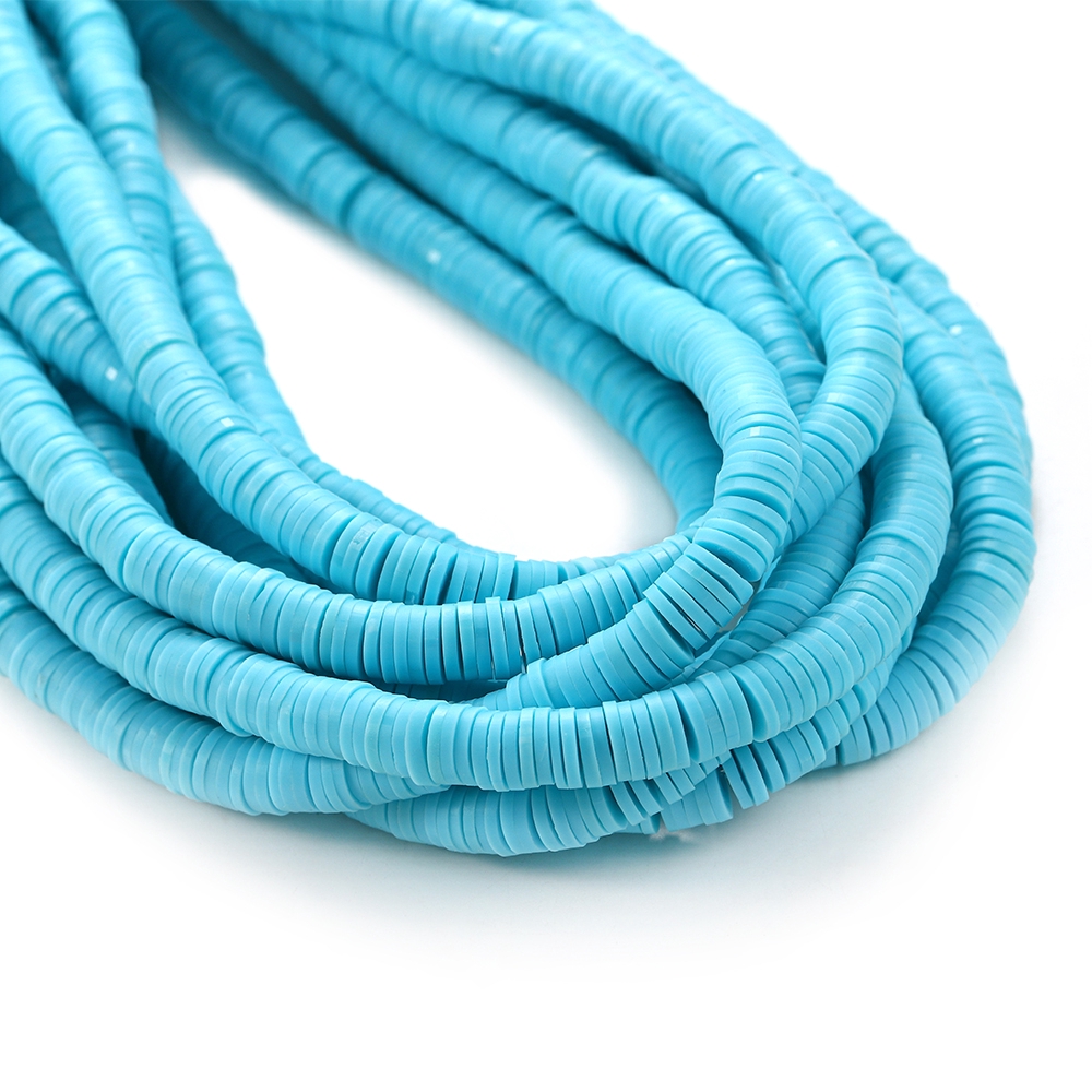 Bộ hạt đĩa tròn dẹt xâu chuỗi 15inch dành cho làm đồ trang sức vòng đeo tay DIY