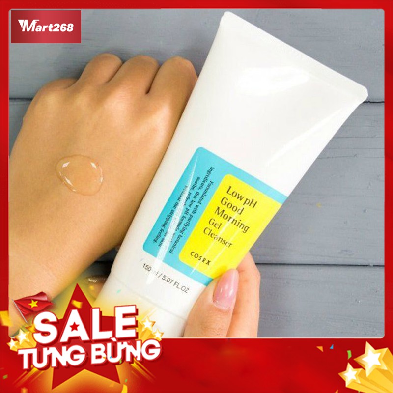 SỮA RỬA MẶT COSRX LOW PH GOOD MORNING GEL CLEANSER 150ML | BigBuy360 - bigbuy360.vn