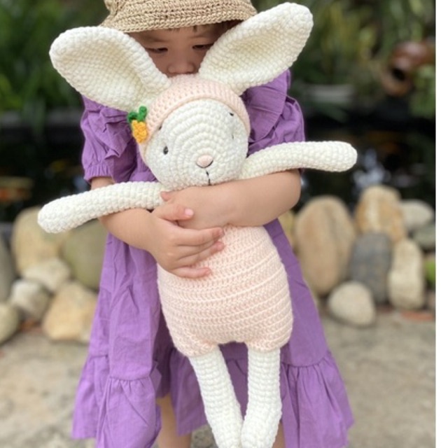 [Có video hướng dẫn] Set Phụ Kiện Móc Thỏ Bunny