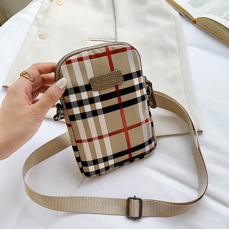 Túi Đựng Điện Thoại mini Bằng Vải oxford Thời Trang Cho Nữ 2021 kf086