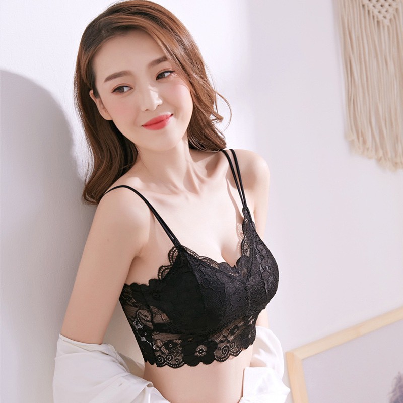 Áo Lót Bra Ren Hoa 2 Dây Chất Đẹp