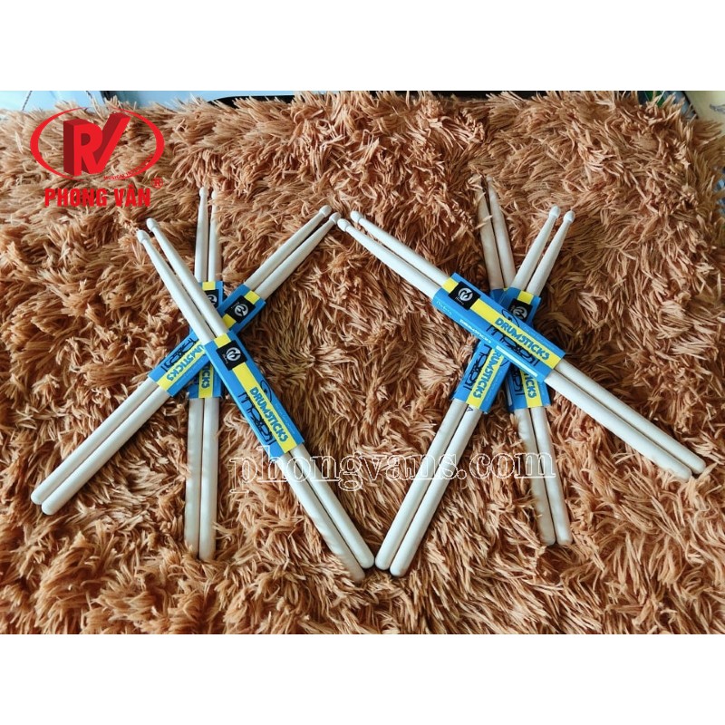 Dùi trống jazz 5A 7A drumstick Moboog