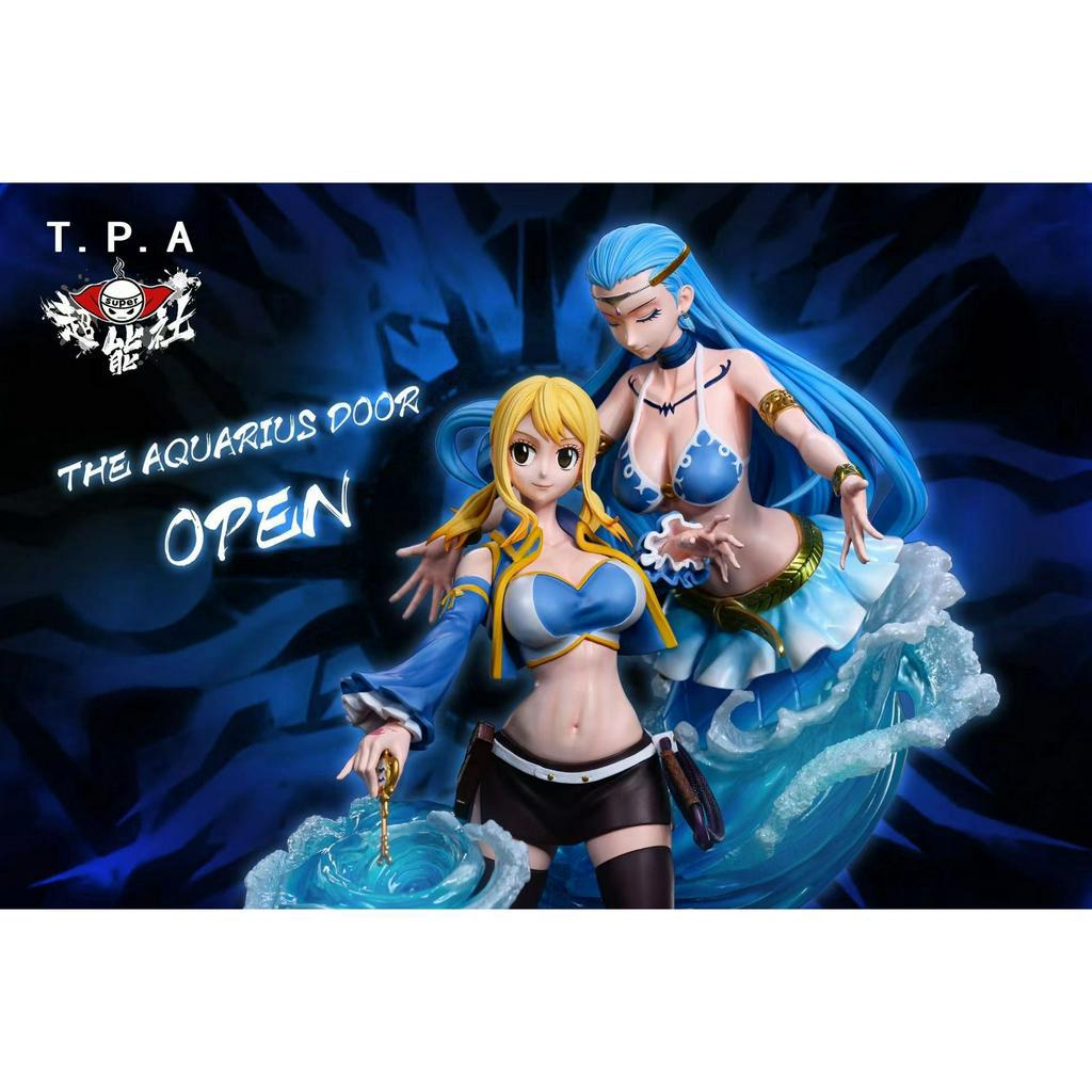 Mô Hình Resin Lucy Heartfillia & Aquarius - Phiên Bản EX Fairy Tail