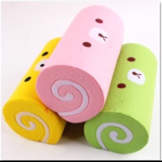 Squishy bánh bông lan Rilakuma chậm tăng