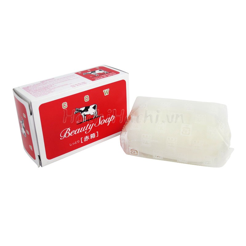 XÀ BÔNG SỮA BÒ NHẬT BẢN BEAUTY SOAP COW 100G - Hachi Hachi Japan Shop