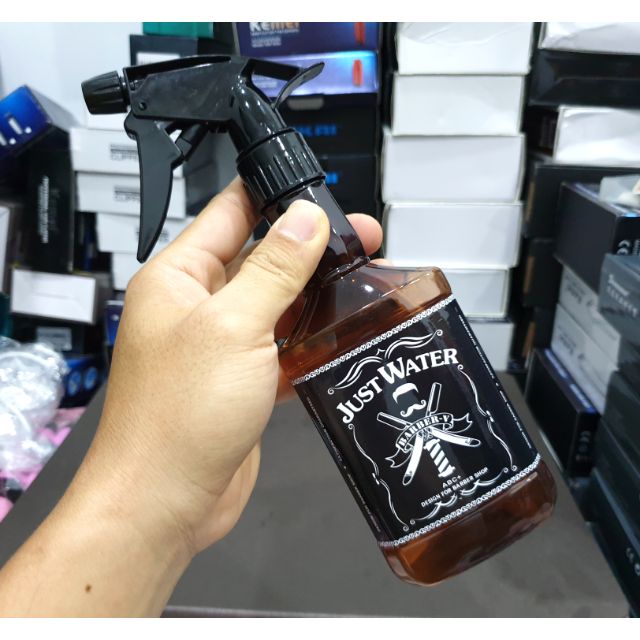 Bình Xịt Nước Cắt Tóc, Bình Xịt Hình Chai Rượu Phun Sương Cực Mịn.(Ảnh thật)