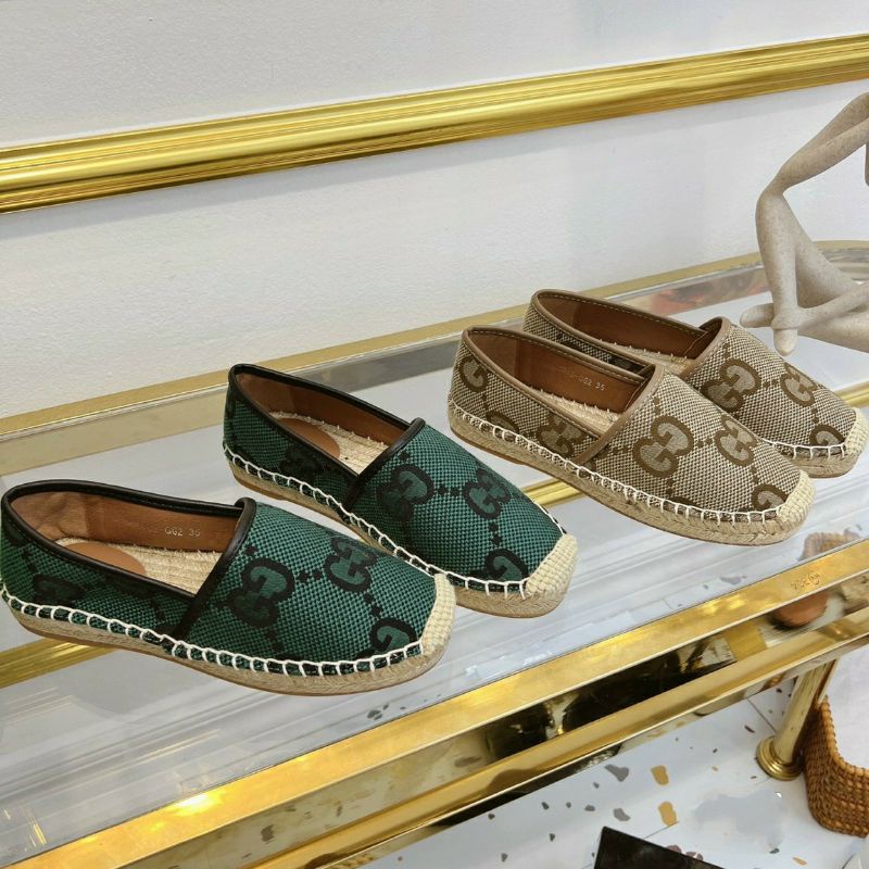 Giày Slip on Guccii GC vải các màu khuy và trơn hàng đẹp hot mix màu trắng xanh nâu bò