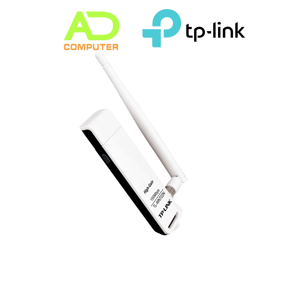 Bộ thu wifi Tplink WN722N - USB Wifi (high gain) tốc độ 150Mbps