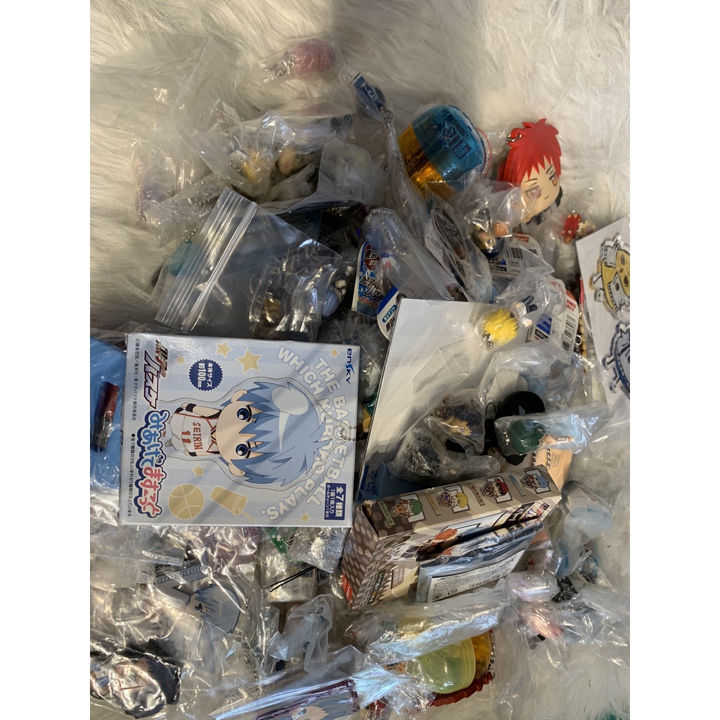 Tổng hợp goods móc chìa khóa đồ chơi Kuroko no Basket gashapon chính hãng Nhật Bản