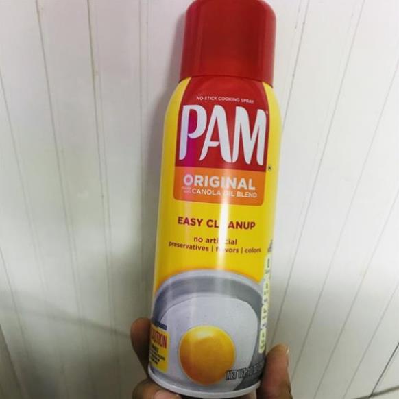 PAM Dầu Xịt Ăn Kiêng 0 calo DẦU ĂN KIÊNG PAM ORIGINAL 300gr - Gia vị Ăn kiêng giảm cân thon gọn cơ thể