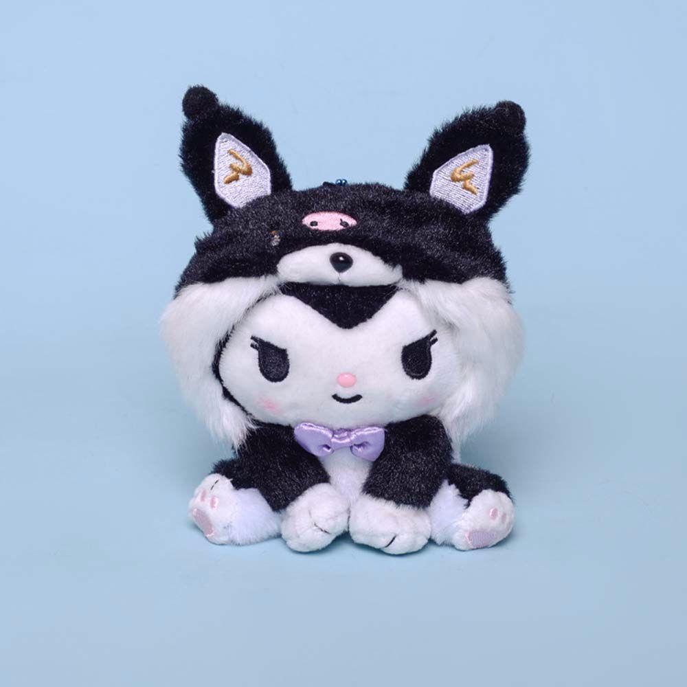 ANEMONE Móc Khóa Nhồi Bông Hình Cinnamoroll Hoạt Hình Dễ Thương