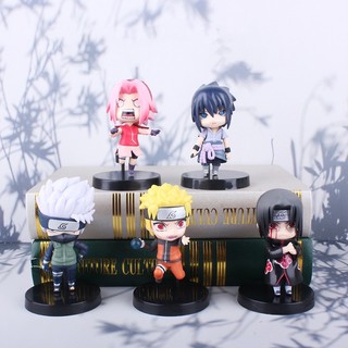 Mô hình Action figure Naruto & friends đế đen