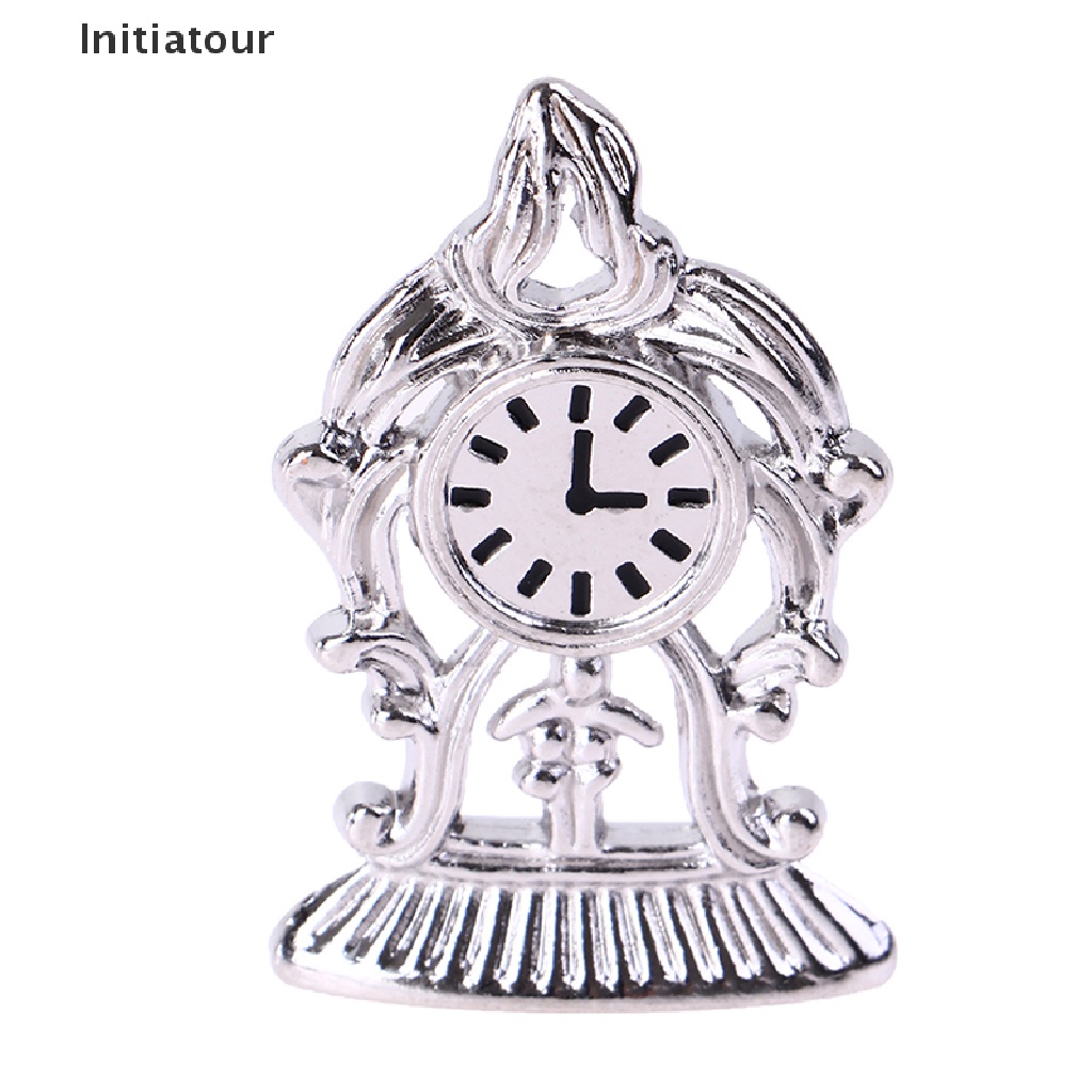 Đồng Hồ Để Bàn Tỉ Lệ 1: 12 Dùng Trang Trí Nhà Búp Bê