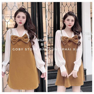 Váy bầu thời trang dạo phố 2V