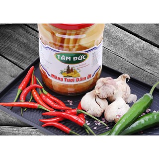 MĂNG TƯƠI DẦM ỚT TÂM ĐỨC LỌ 800G