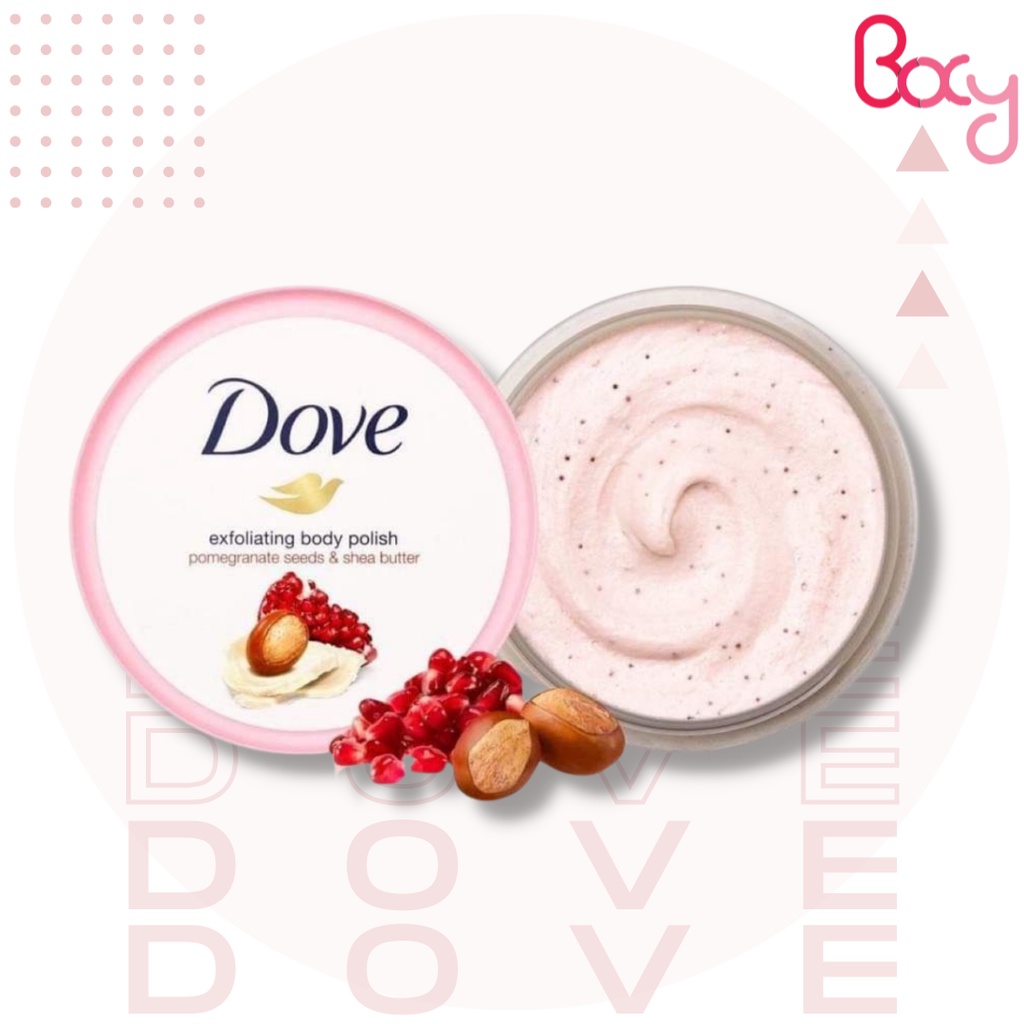 Tẩy Tế Bào Chết Body Dove Hạt Lựu