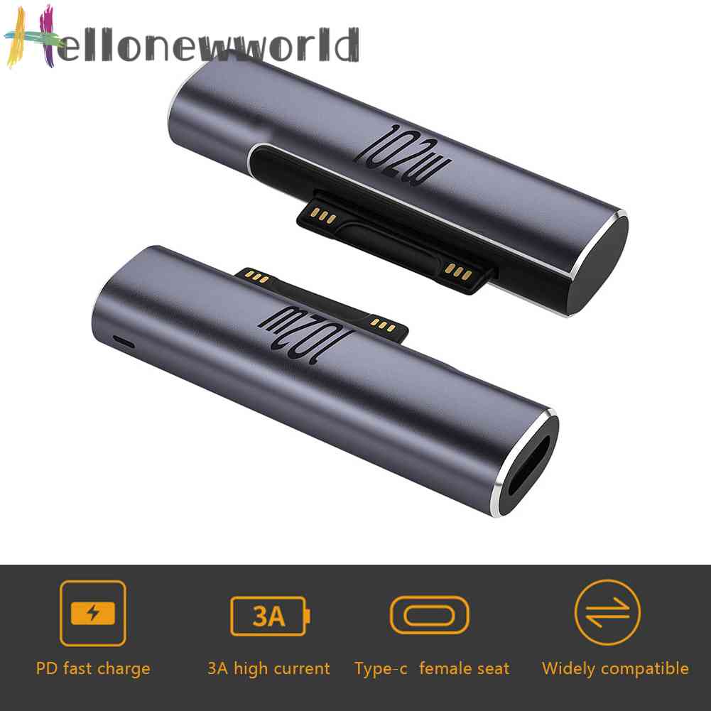 Bộ ĐiềU HợP SạC Nhanh Cho Microsoft Surface Sang Type C PD