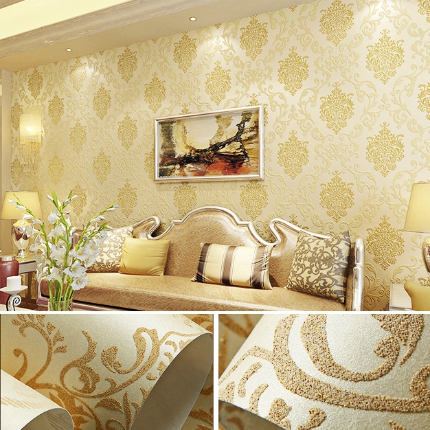 Giấy Dán Tường 3d Trang Trí Phòng Khách