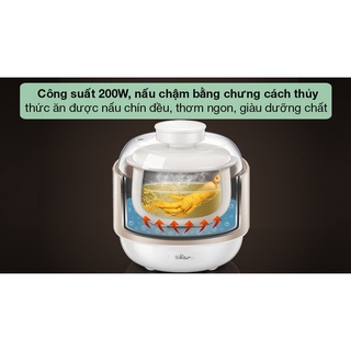Nồi nấu chậm Bear 0.8 lít