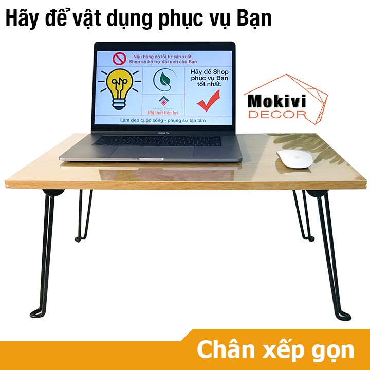 Bàn học, làm việc, bàn laptop xếp gọn - PHONG CÁCH - Phục vụ học tập giải trí thoải mái