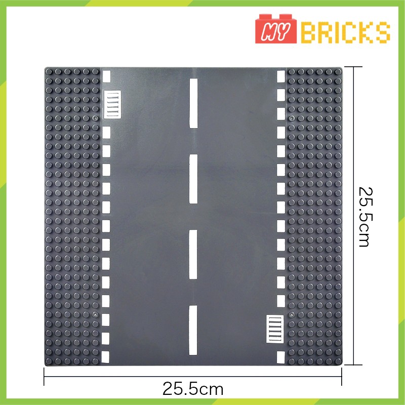 Tấm nền đường giao thông base kích thước 25.5x25.5cm – MR7052