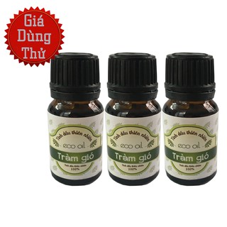 Tinh dầu tràm gió nguyên chất Eco oil 10ml (chọn mùi)