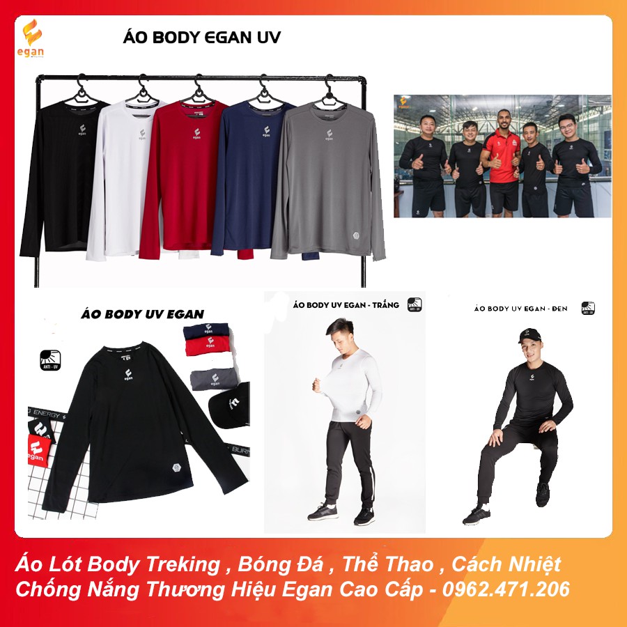 Áo Lót Body Thể Thao Giữ Ấm Cách Nhiệt Chống Nắng Chất Chống Tia UV Cao Cấp Thương Hiệu Egan [ SP63 ]