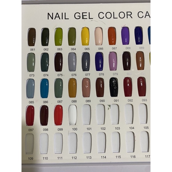 Sơn gel HABO chai màu Xanh bảng 100 màu có bán lẻ,15ml- Dòng sơn cao cấp