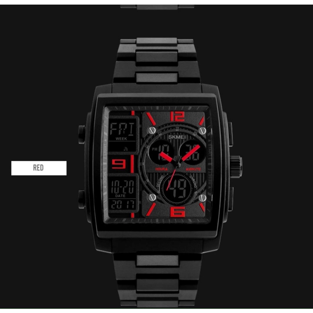 Đồng Hồ Skmei 1274 Hiển Thị Kép Kĩ Thuật Số Thạch Anh Đếm Ngược Báo Thức Chống Thấm Nước Cho Nam | BigBuy360 - bigbuy360.vn
