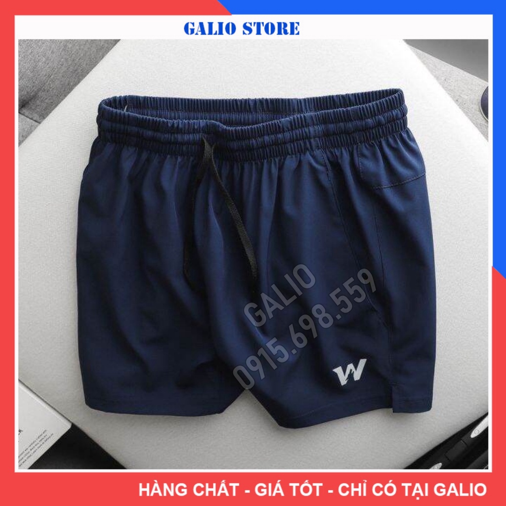 Quần Đùi Nam Thể Thao mặc nhà quần short thể thao nam vải gió mềm mịn thoải mái - GALIO | BigBuy360 - bigbuy360.vn