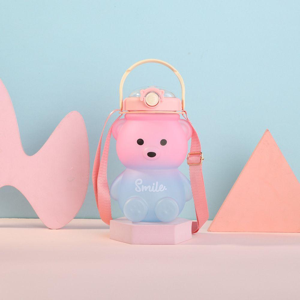 Bình Nước 800ML In Hình Hoạt Hình Dễ Thương