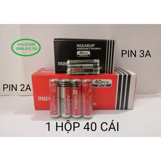 (8 viên) Pin tiểu Maxell 2A / 3A  1.5v