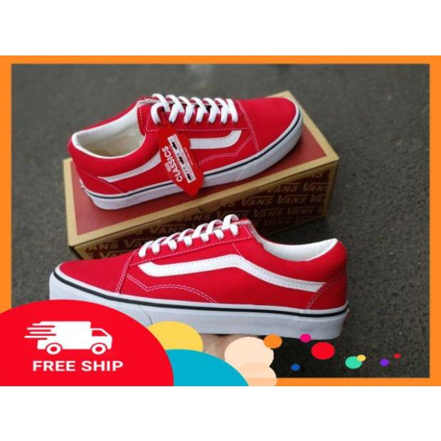 [Chất lượng số 1] [Full box] GIẦY SNEAKER VANN CAO CẤP ĐỎ FULL SIZE | BigBuy360 - bigbuy360.vn