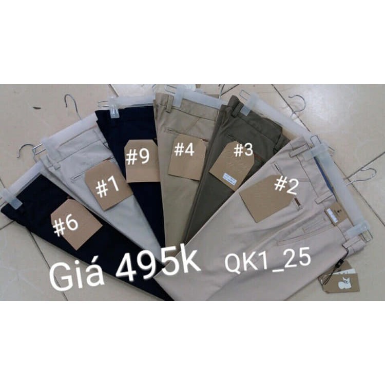 Quần kaki Desert, quần thô nam QK1-25 chất liệu coton, tông màu cơ bản dễ mặc, dáng ôm nhẹ , không nhăn, lịch lãm