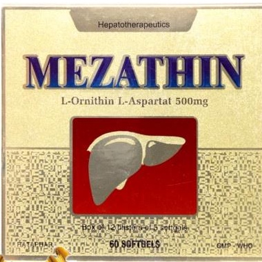 Bổ gan  mezathin hộp 60 viên