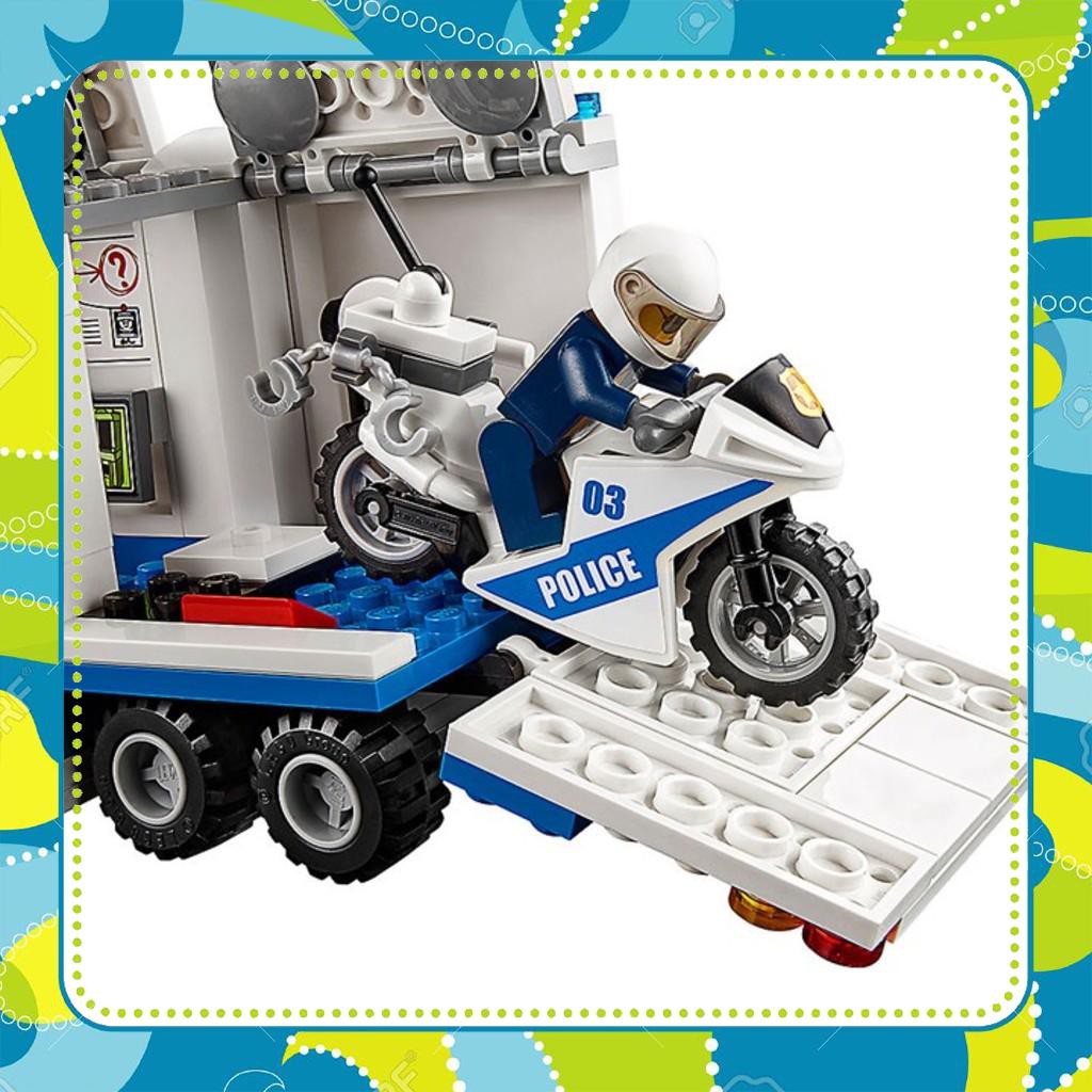 [Đồ Chơi Giá Rẻ] Bộ Lego Ghép Hình Ninjago Siêu Xe Cảnh Sát Chiến Đấu. Gồm 404 Chi Tiết.