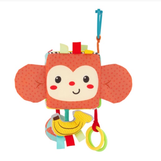 Đồ chơi khám phá Infantino Peek & Seek Sensory Discovery Cube