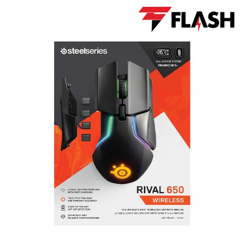 Chuột Quang Chơi Game Steelseries Rival 650 Wireless