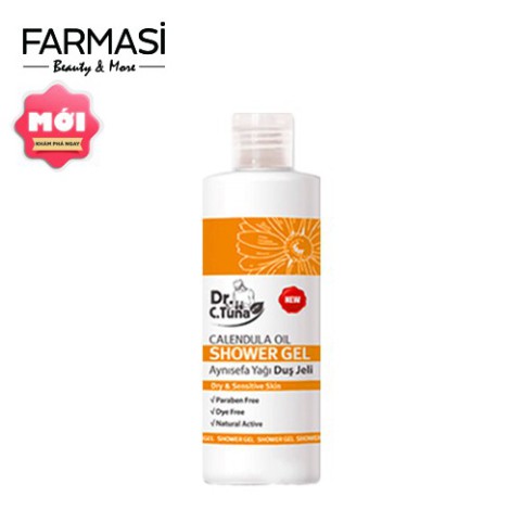 [COSFARTET -20% ĐH60K]Gel Tắm Ngăn Ngừa Khô Da Chiết Xuất Hoa Cúc Farmasi Calendula Shower Gel 225ml (1833CAL06)