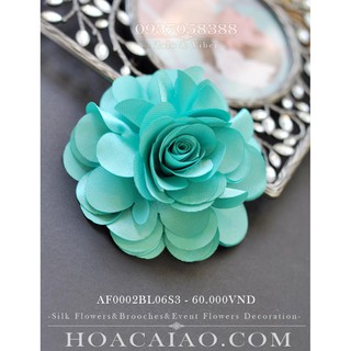 Hoa hồng lụa cài áo AF0002BL06S3
