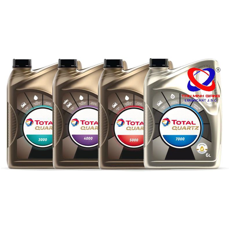 Dầu bôi trơn động cơ diesel TOTAL RUBIA TIR 7400 15W40