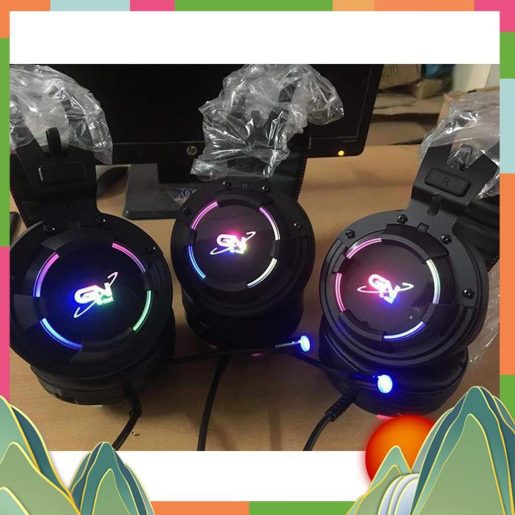 Tai Nghe Gaming GNet GH268 - Led RGB - Âm Thanh 7.1 Cổng USB - BH 12 Tháng chính hãng [ED]